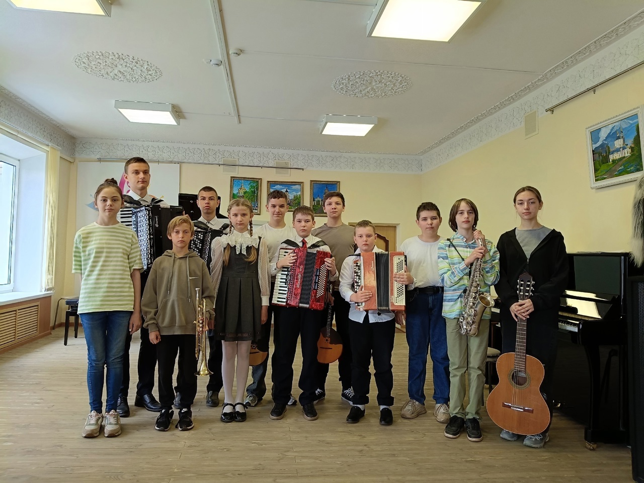 Музыкальное путешествие провели для ребят в Карачевской ДШИ