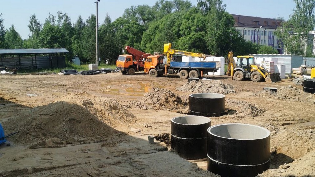 В Брянской области строятся новые спортивные площадки ГТО