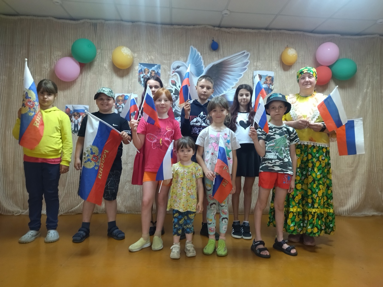 В Дунаевском ПДК прошло тематическое мероприятие «Моя Родина – Россия!»