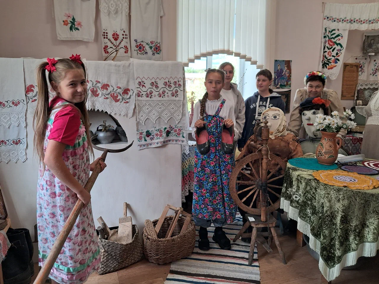 В Тепловском ПДК прошла интерактивная экскурсия «Как жили наши предки»