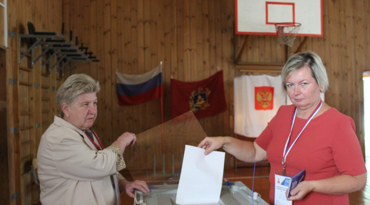 Карачевцы активно участвуют в голосовании