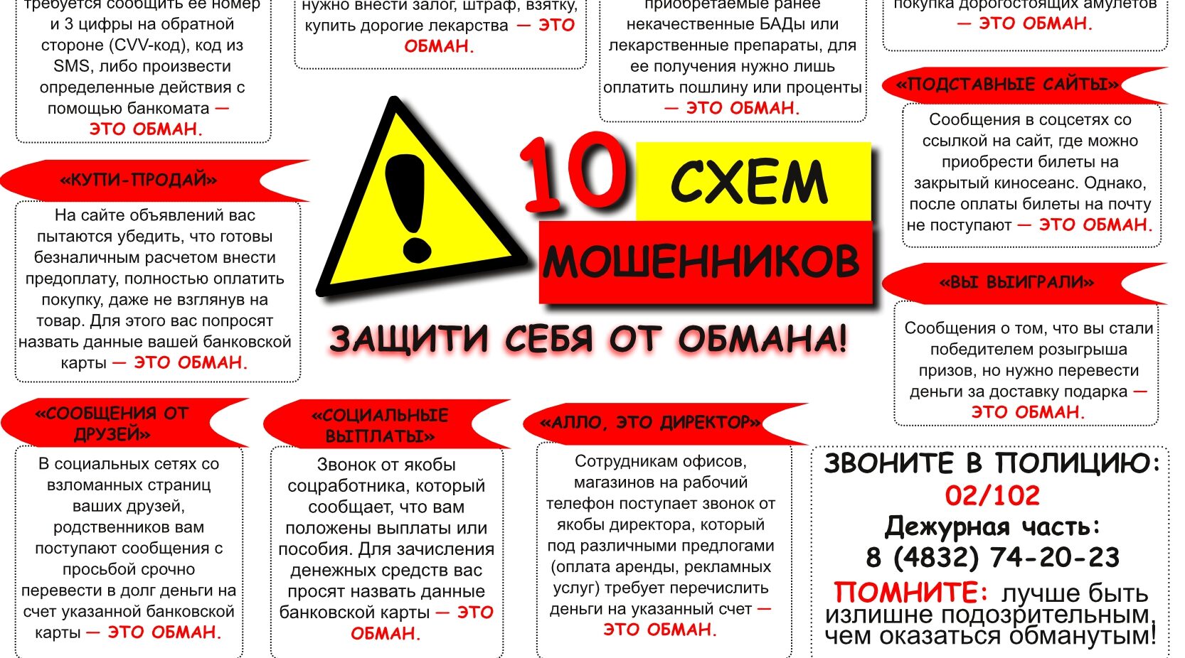 На минувшей неделе жертвами телефонных и сетевых мошенников стали 44 человека