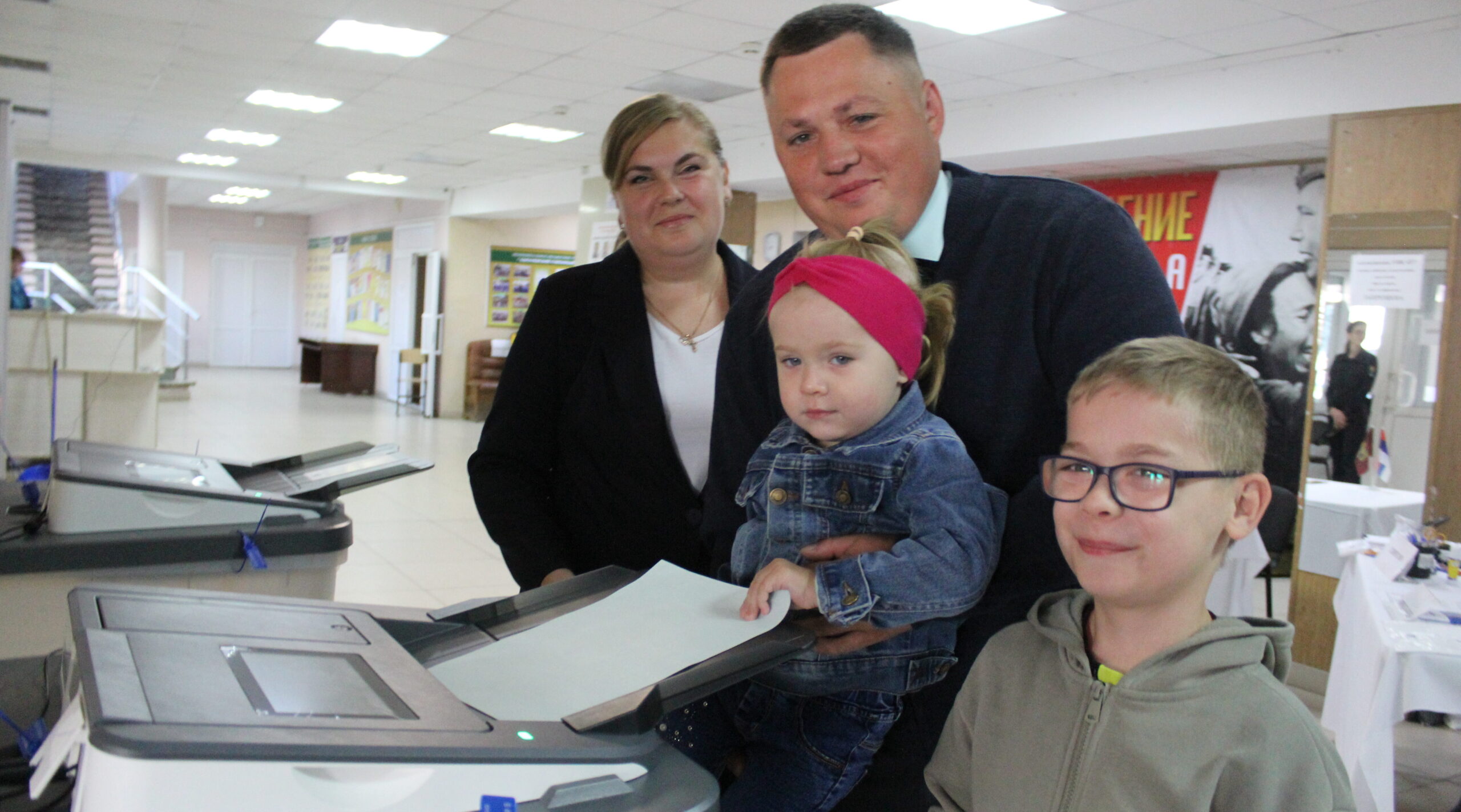 Семья главы Карачева Евгения Клюева  показала пример гражданственности