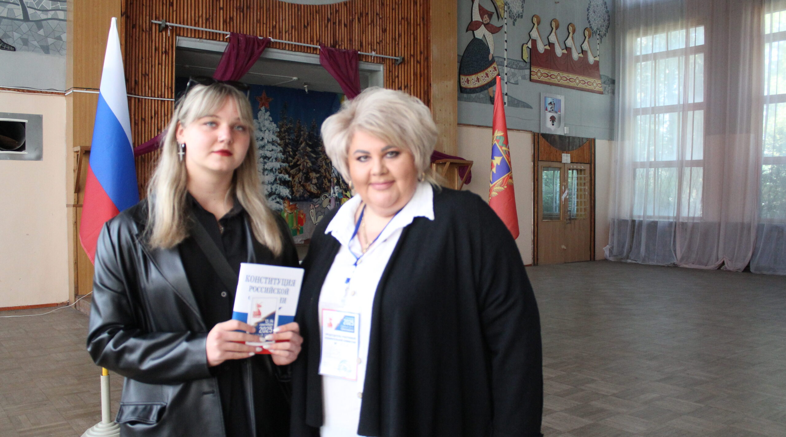 Студентка КФ ОГУ им.И.С.Тургенева  впервые приняла участие в выборах