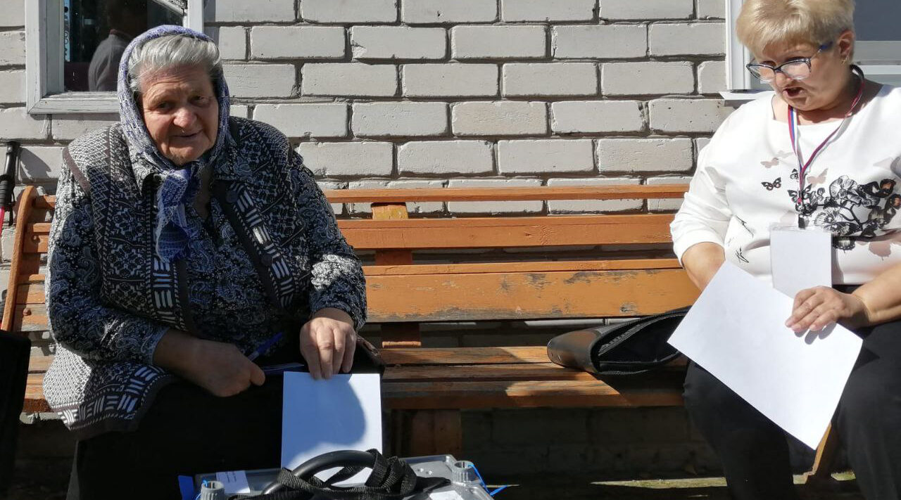 Учитель-ветеран Любовь Петровна Прудникова продолжает участвовать в выборах