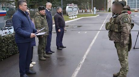 Брянским военнослужащим передали технику для выполнения боевых задач