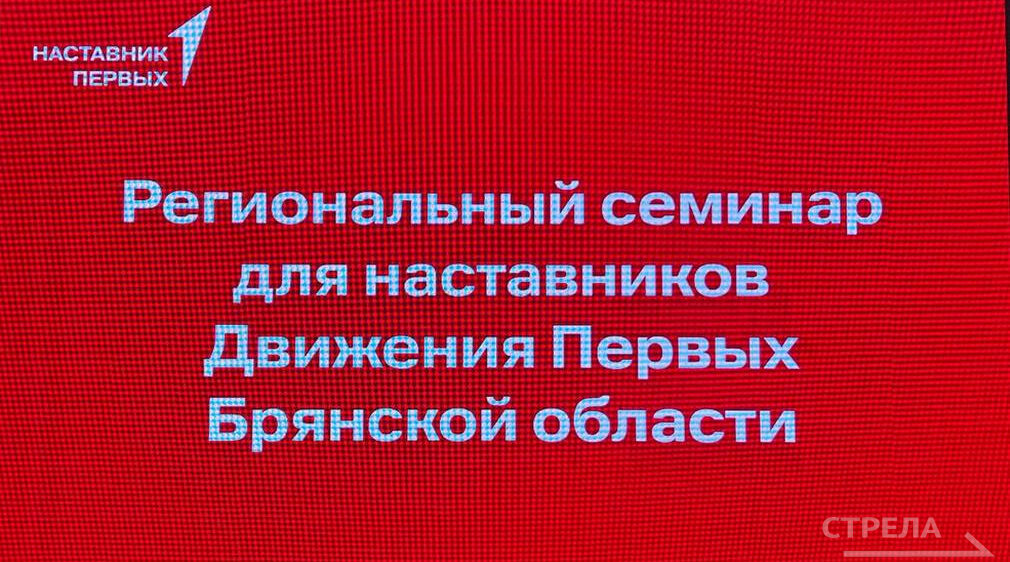 В Брянске стартовал региональный семинар для наставников Движения Первых