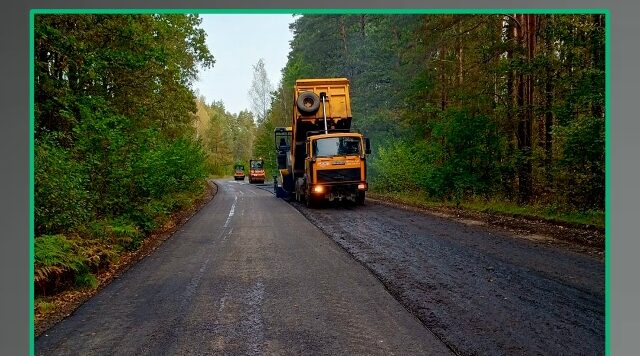 В Злынковском районе Брянской области ремонтируют дорогу по нацпроекту