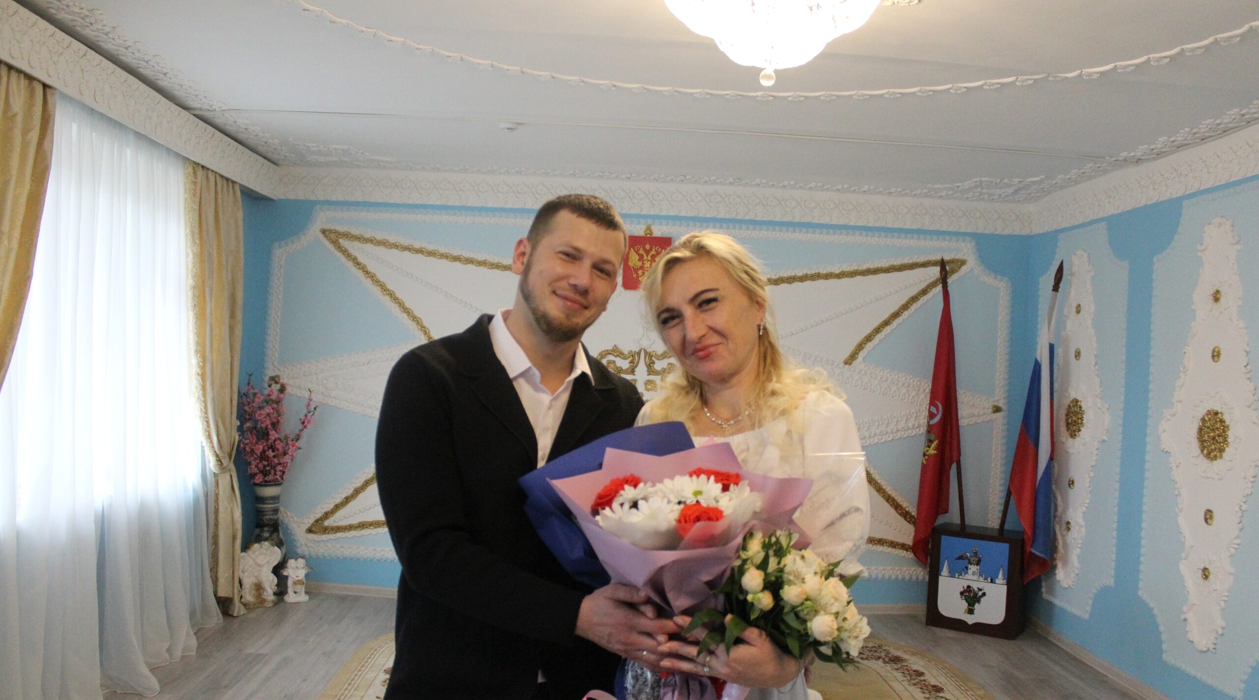 В Карачеве военнослужащие Анатолий Истомин и Елена Зубина стали семьей