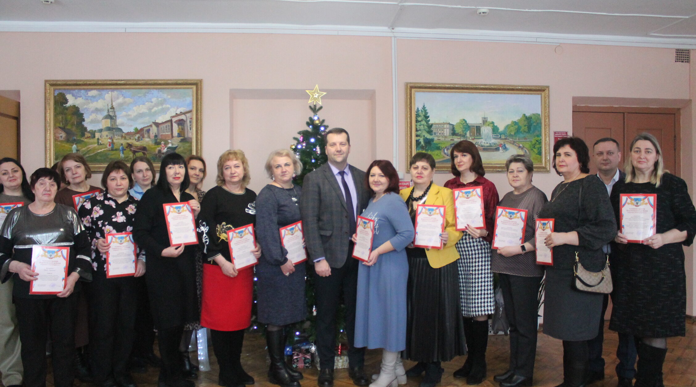 В Карачевском  районе назвали  победители новогоднего конкурса праздничного оформления