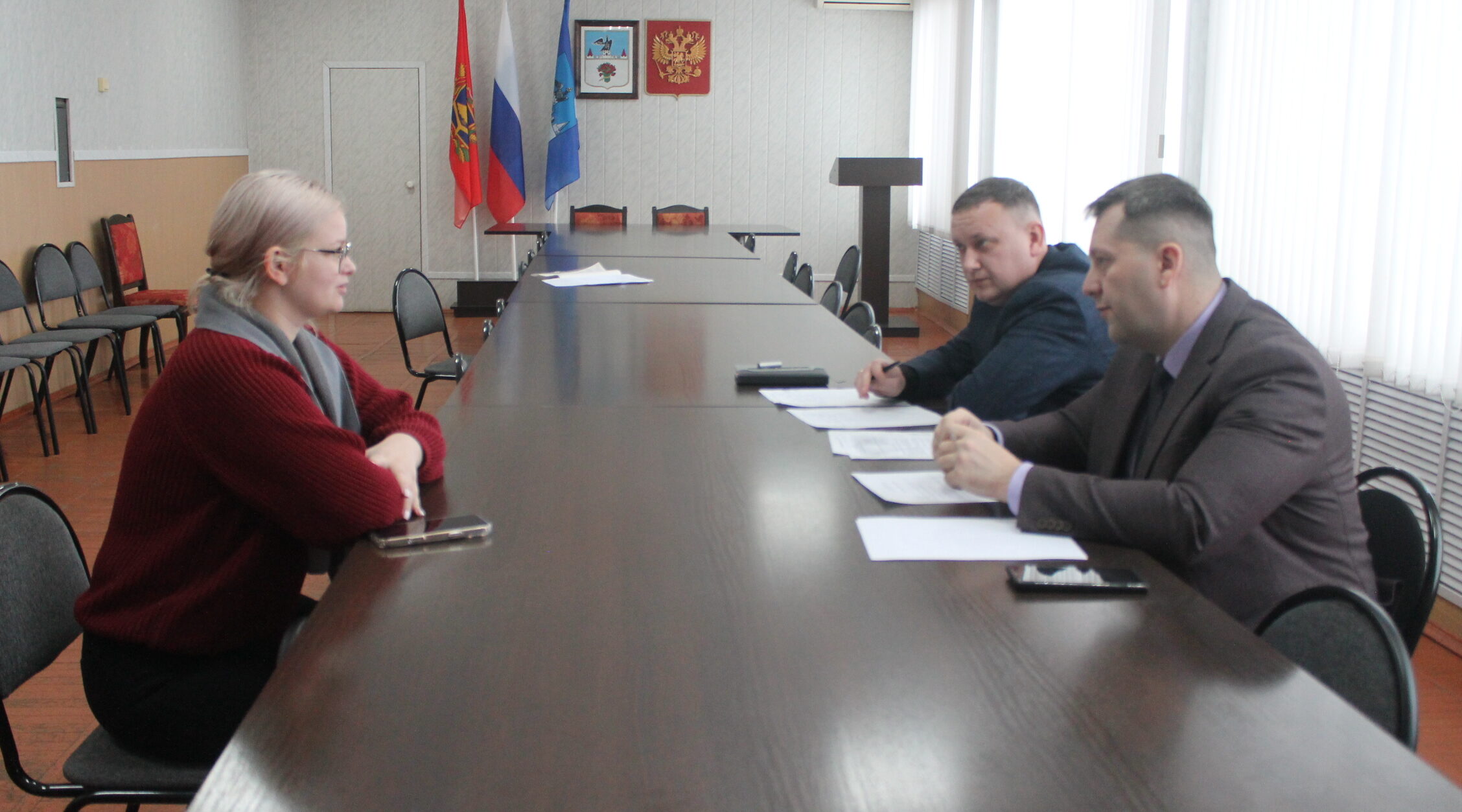 Прошел первый в этом году прием главы администрации Карачевского района