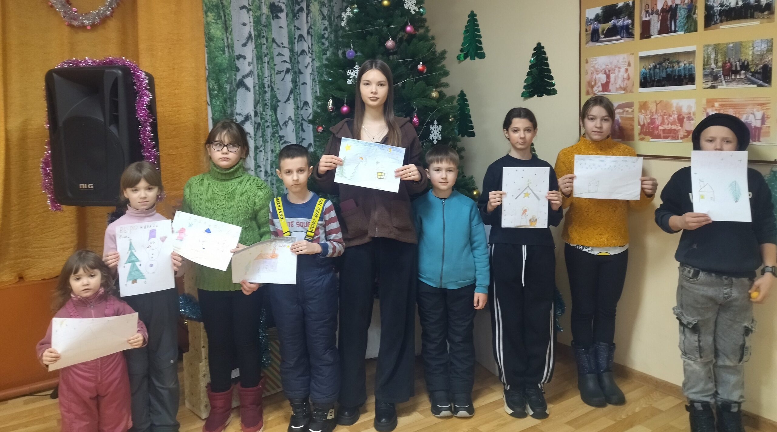 В Дунаевском ПДК состоялись мероприятия, посвящённые празднику Рождества Христова