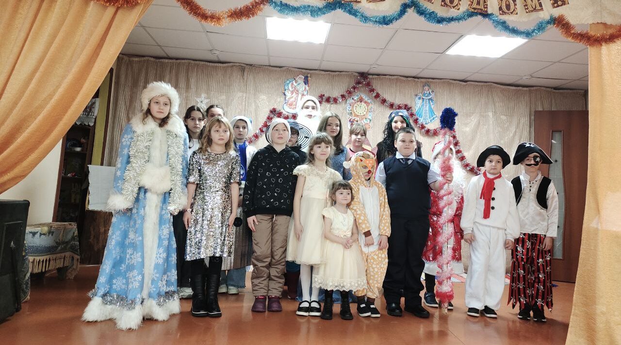 Новогодние праздники в Дунаевском ПДК Карачевского  района