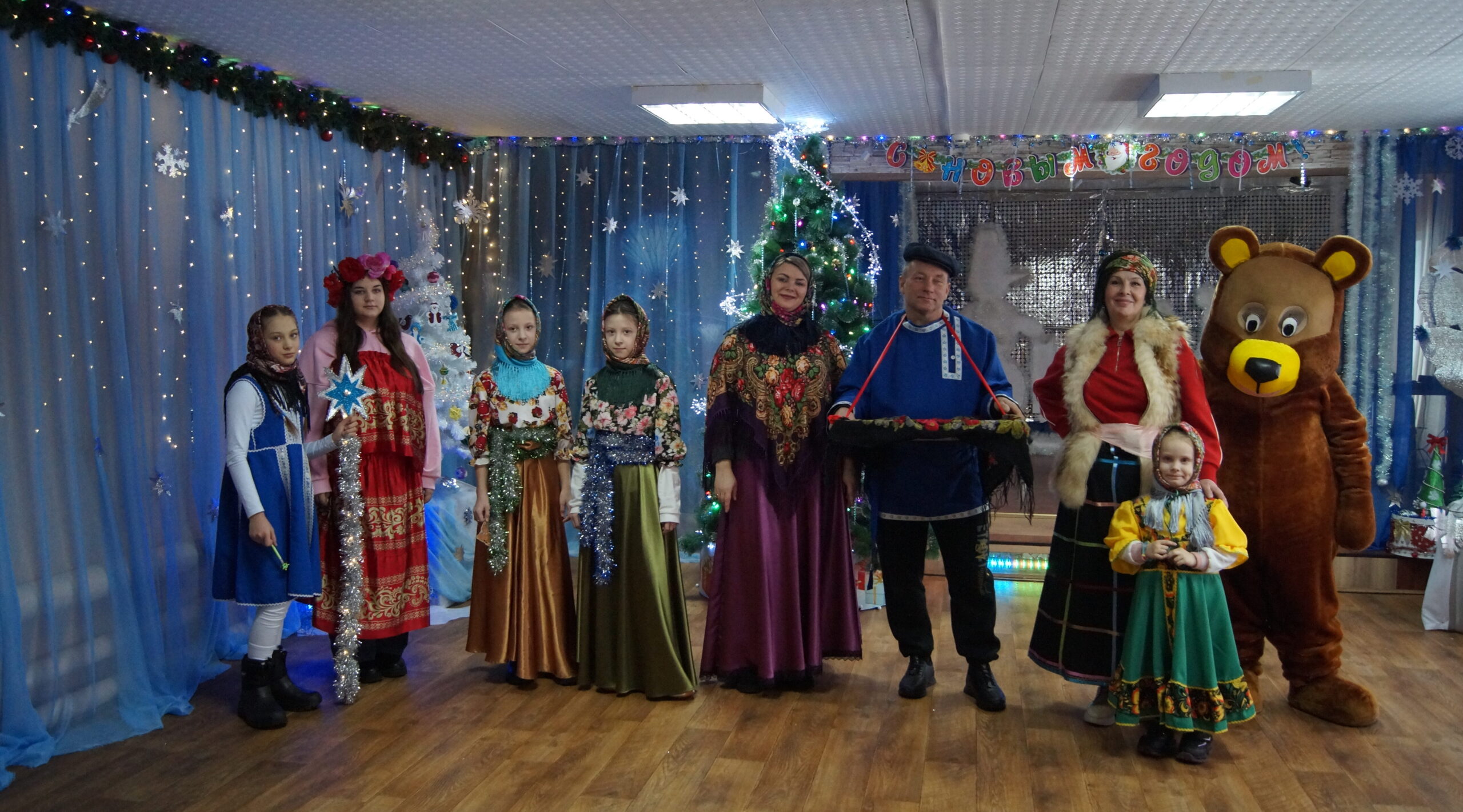 В Согласинском ПДК прошла праздничная рождественская встреча «Звезда Рождества в небесах засияет»