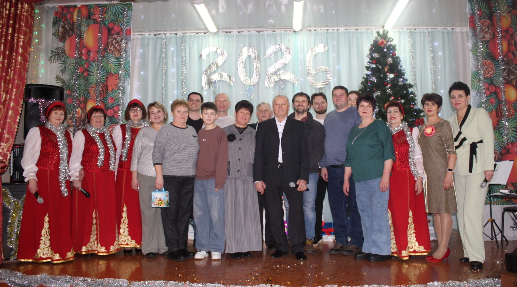 В Вельяминовском ПДК отпраздновали Рождество душевным концертом-поздравлением