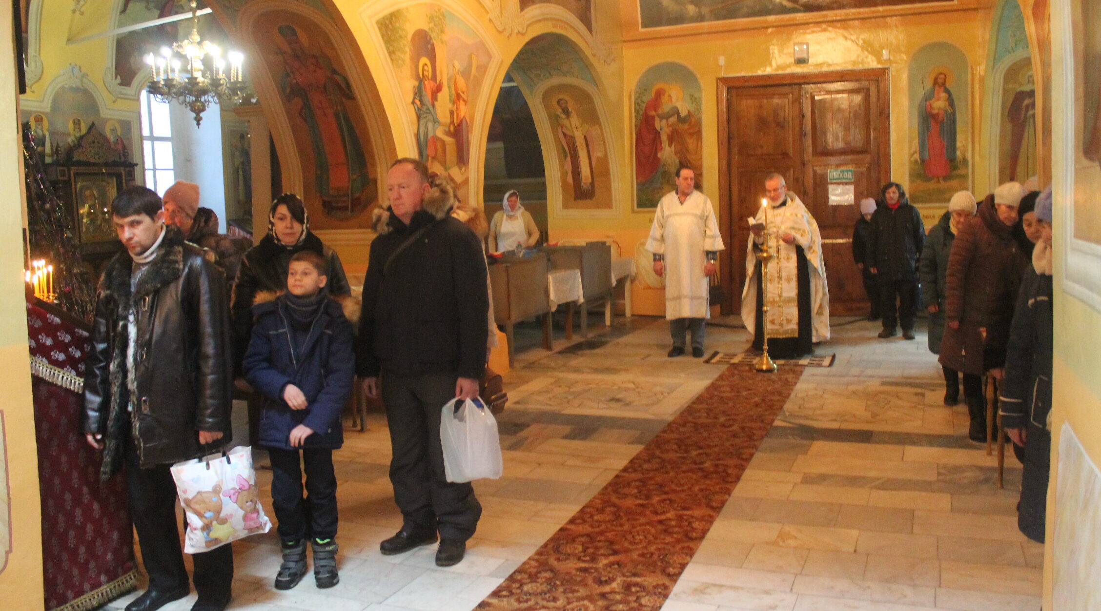 В Карачевском районе празднуют Крещение Господне