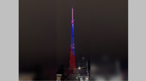 Телебашня Брянска поздравила журналистов с Днём российской печати