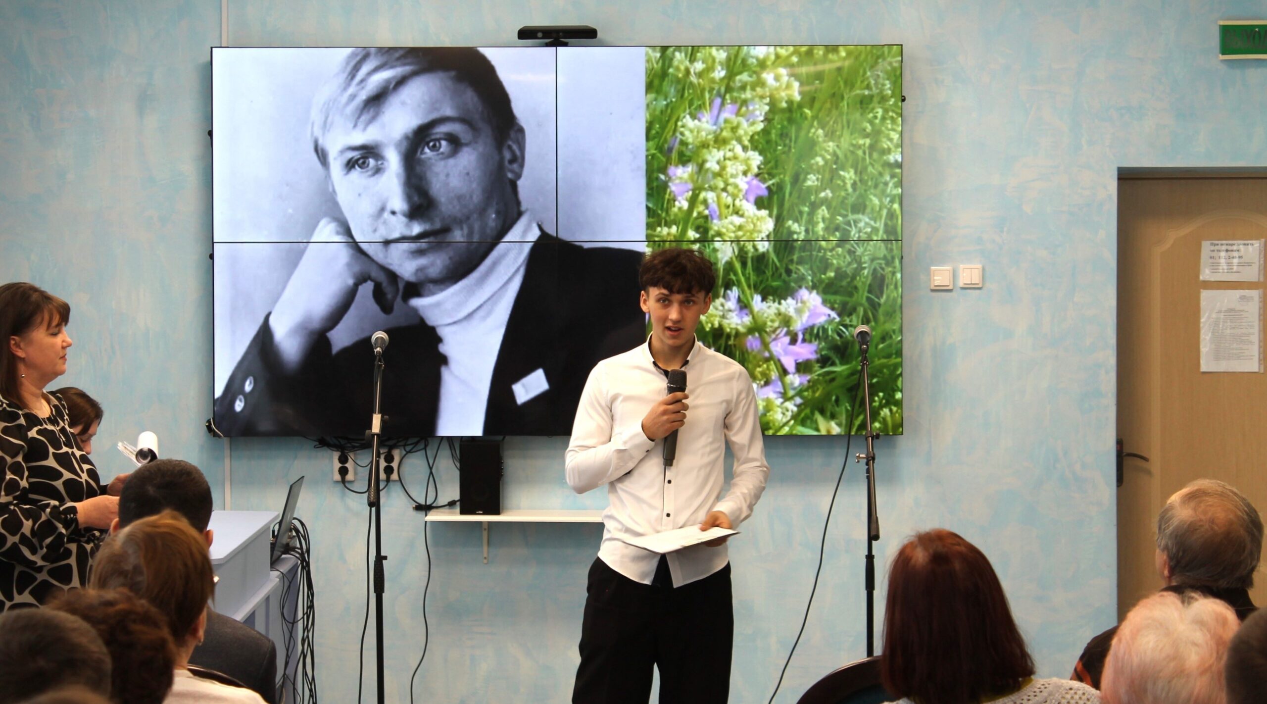 В карачевской районной библиотеке прошел Вечер памяти поэта-земляка Николая Поснова