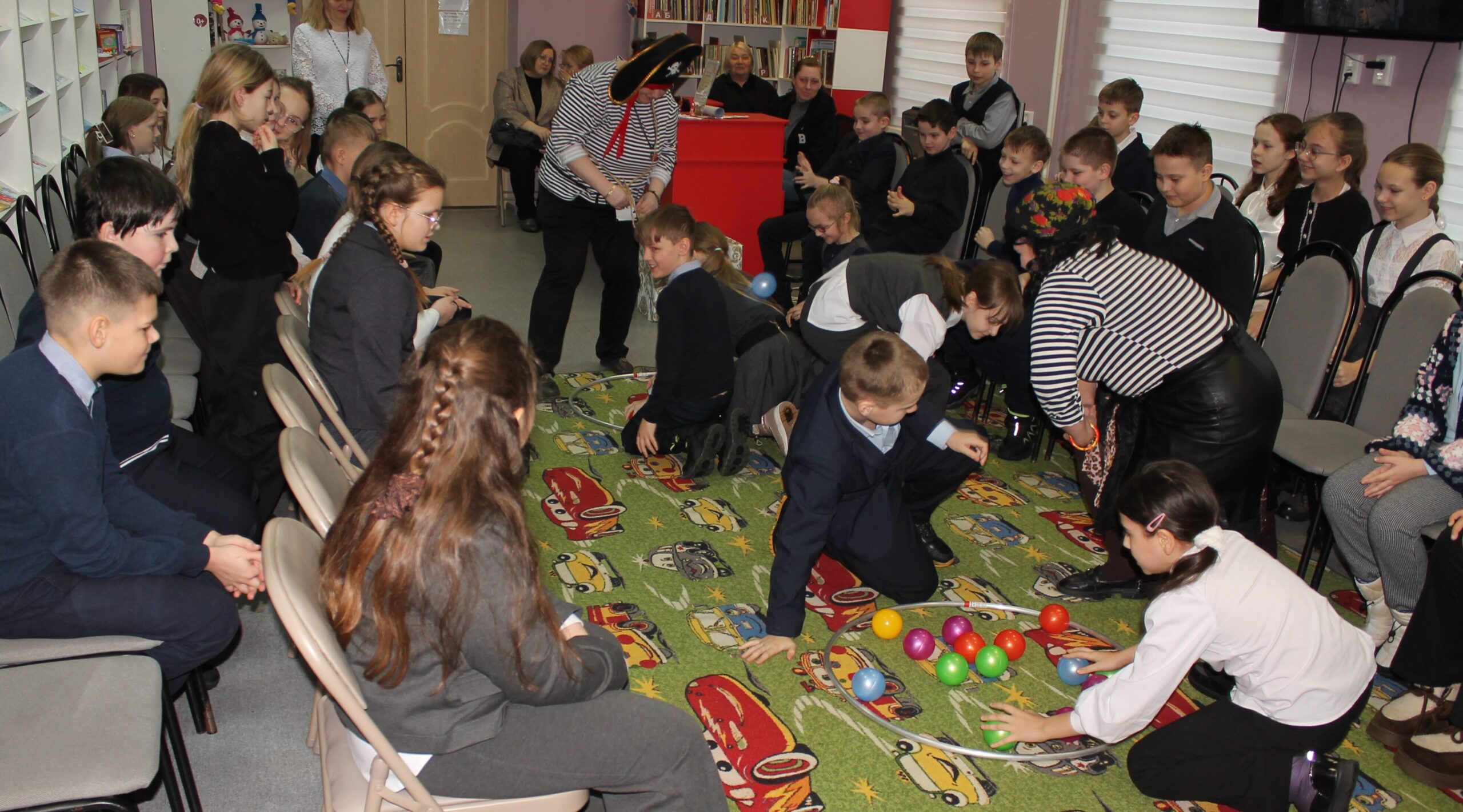 В карачевской районной библиотеке прошла игровая программа «В поисках сокровищ»