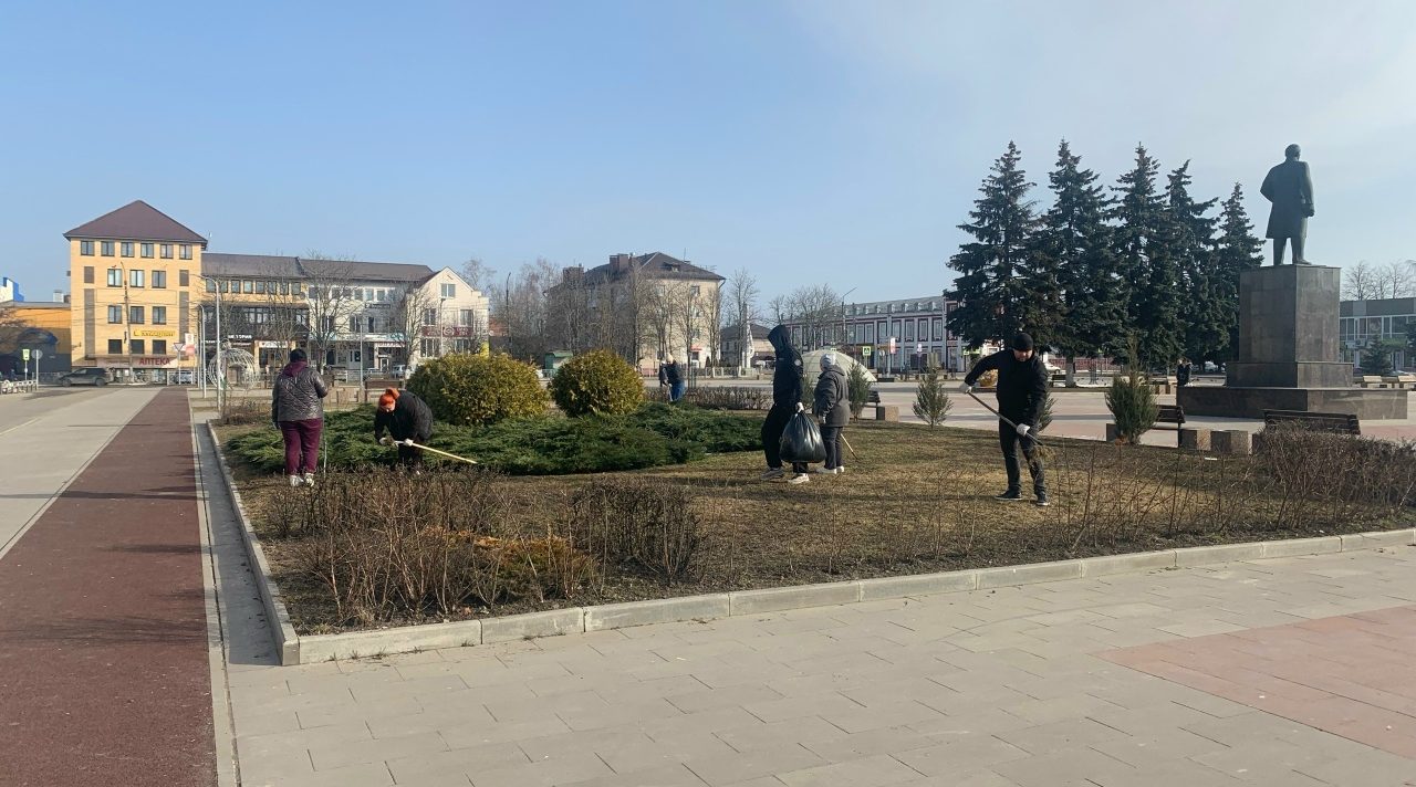 В Карачевском районе стартовал месячник по благоустройству