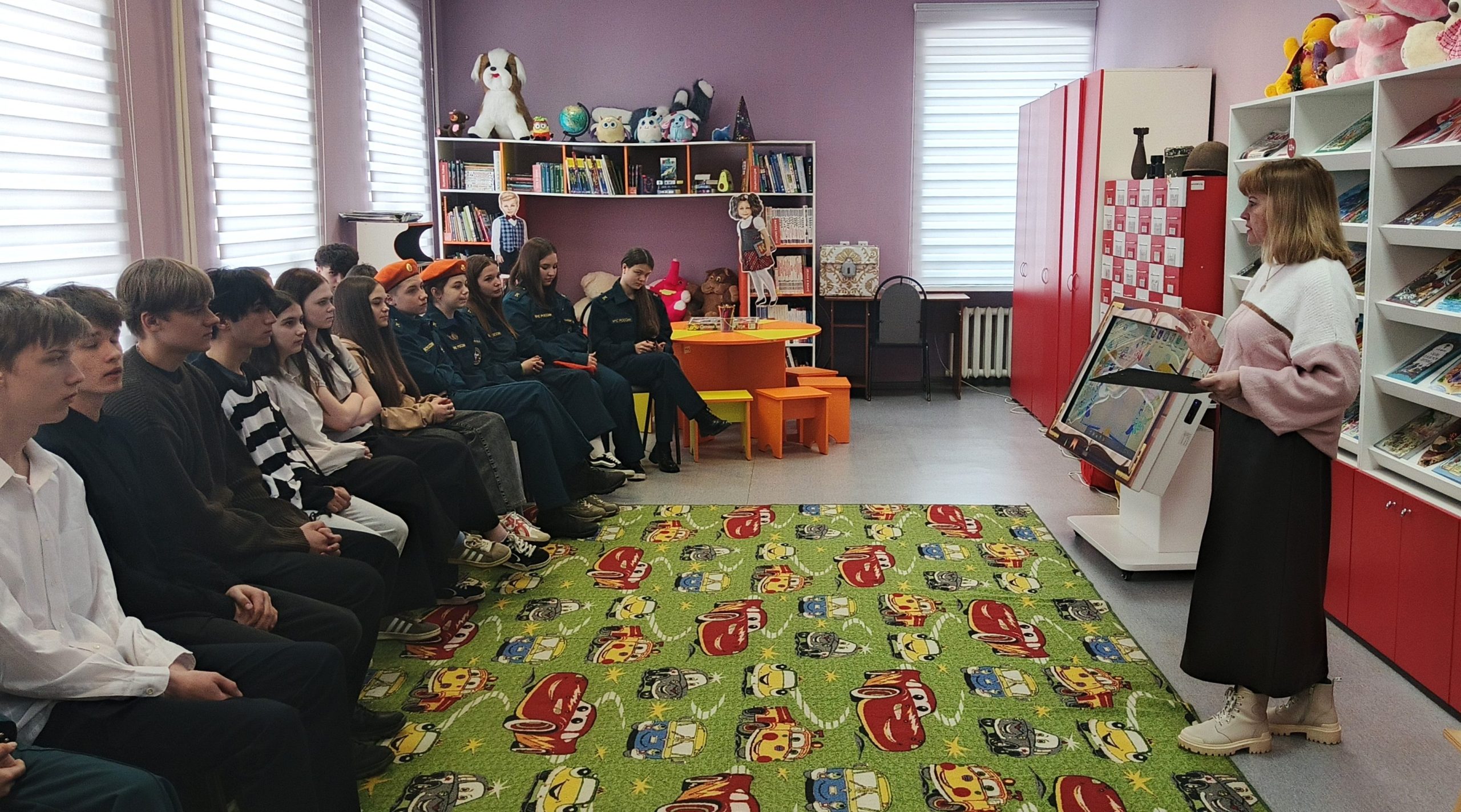 В районной библиотеке прошла интеллектуально-познавательная программа «Раскрой свои таланты»