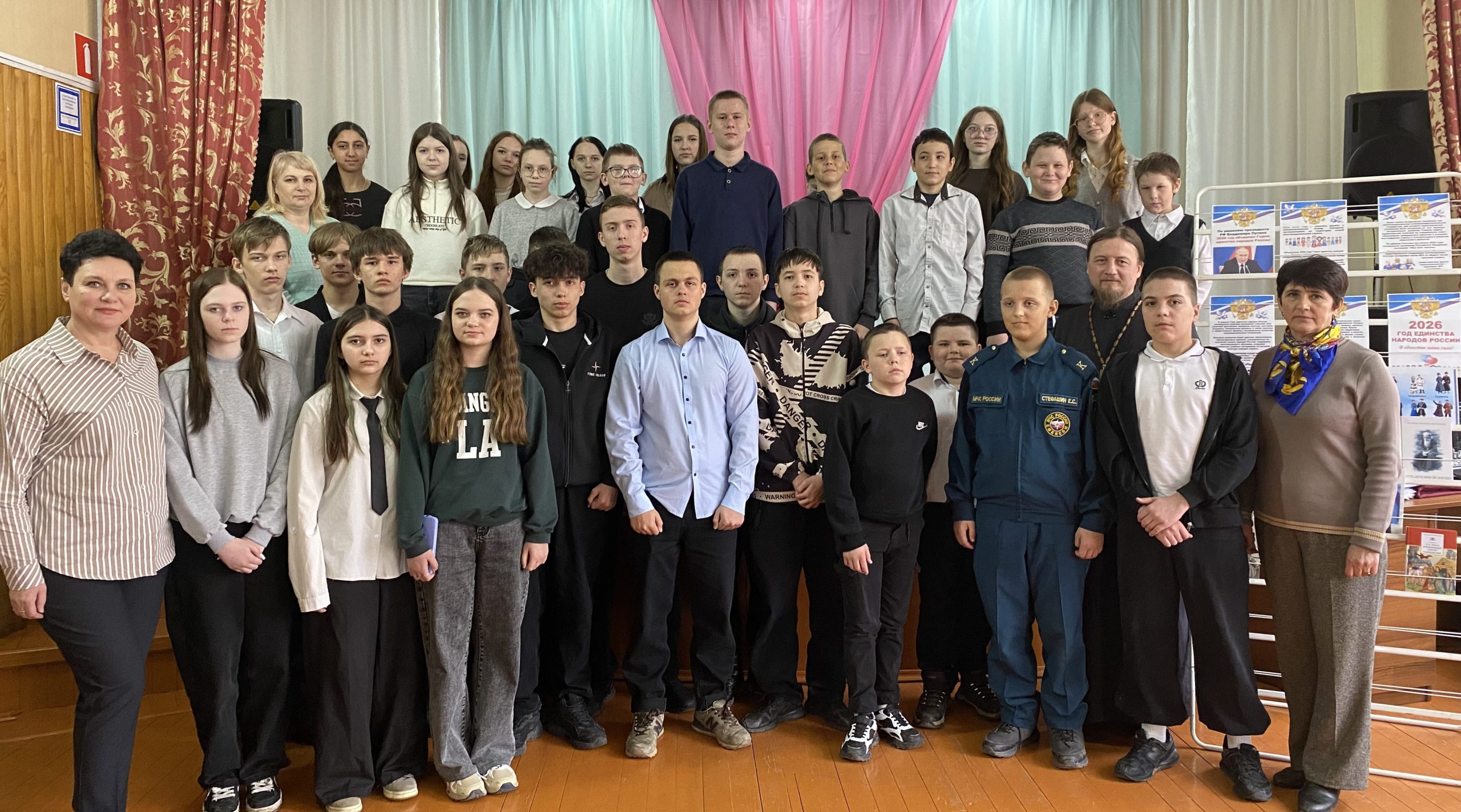 В Вельяминовском ПДК прошла встреча с иереем Николаем Черным