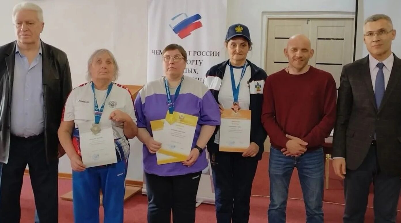 Спортсменка Любовь Волкова взяла серебро на чемпионате России по спорту слепых