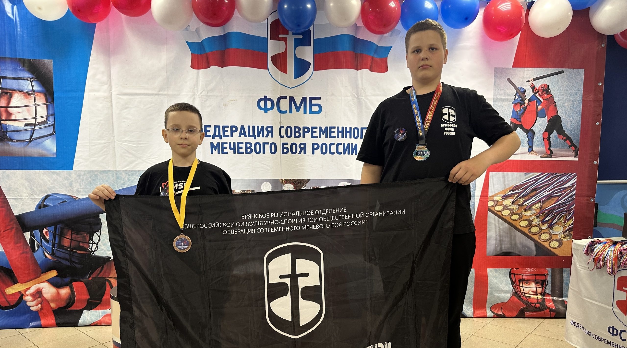 Карачевские школьники — призёры Кубка мира по современному мечевому бою