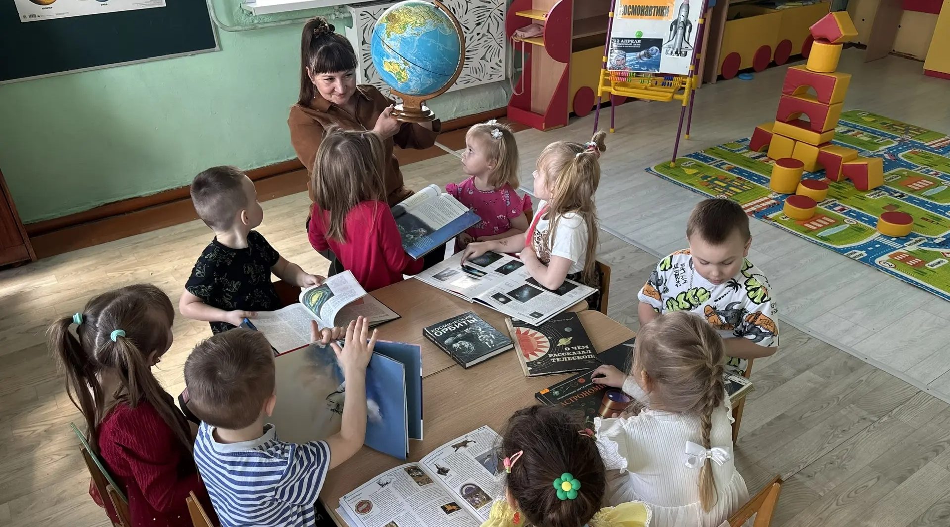 В детском саду «Солнышко» прошёл космический праздник