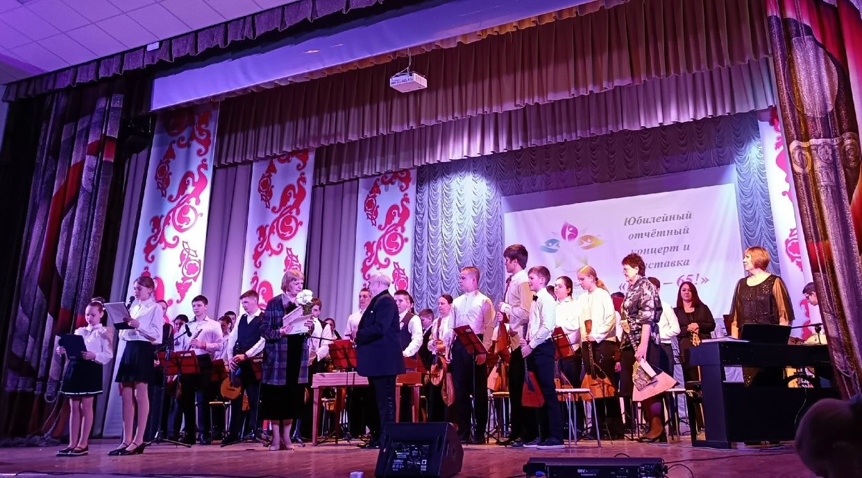 65-летие ДШИ им. В.Ф. Кольцова открыли отчётными мероприятиями