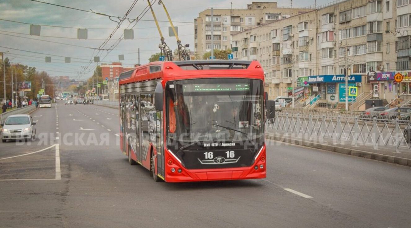 Брянские троллейбусы установили рекорд по перевозке пассажиров в 2025 году