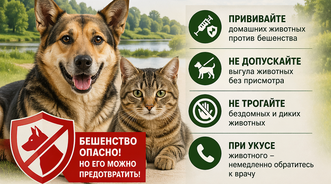 В Карачевском районе стартовал месячник по профилактике бешенства