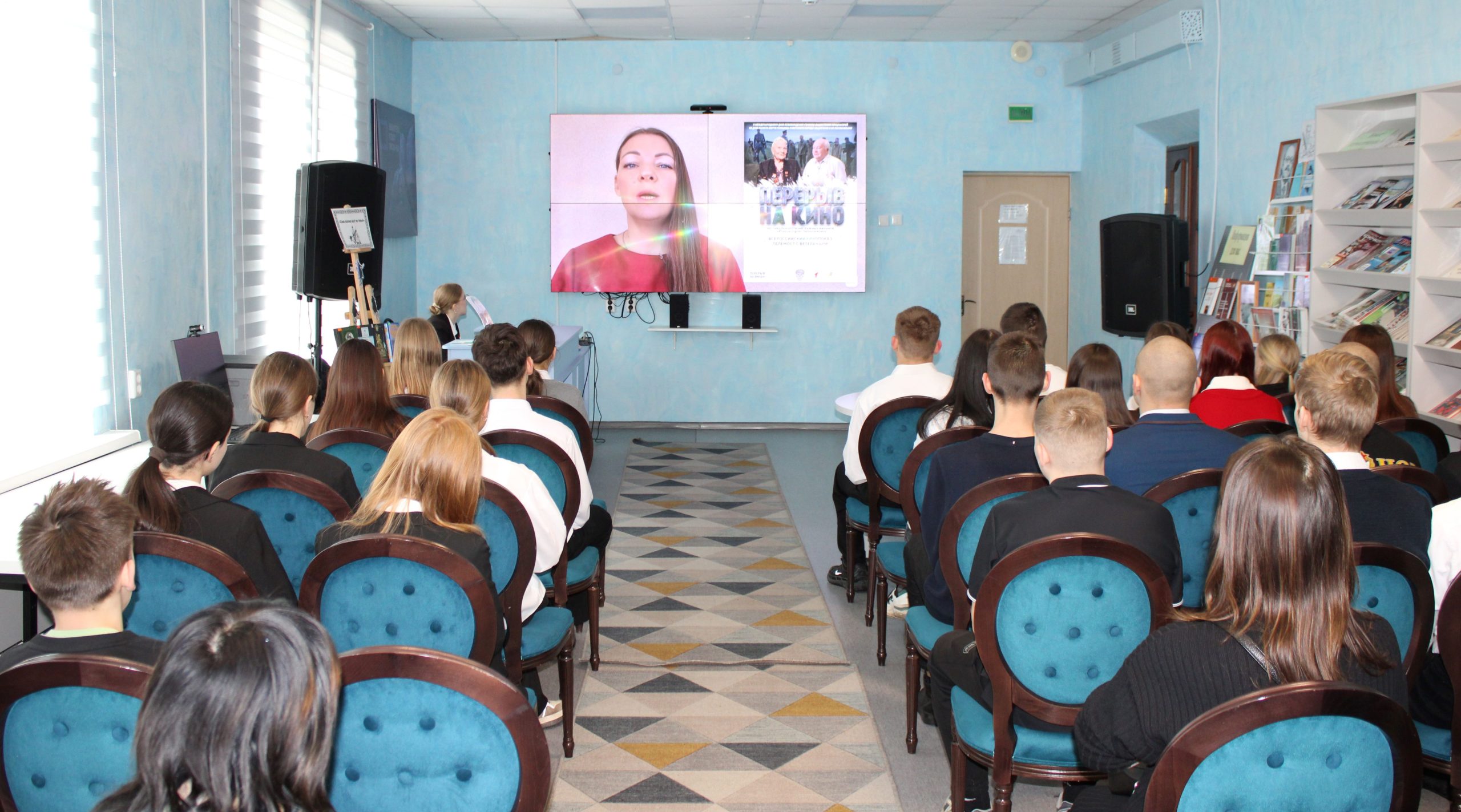 В районной  библиотеке прошёл показ фильмов о жертвах концлагерей