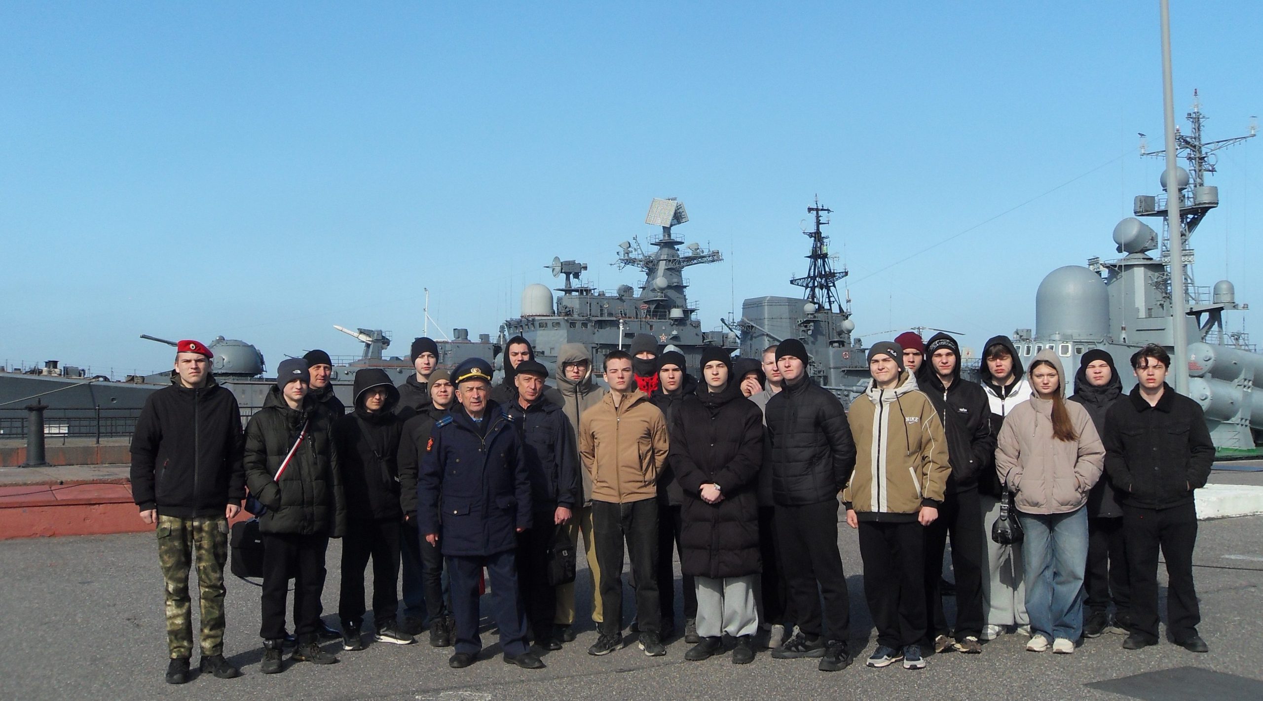Курсанты брянского клуба «Резерв» побывали в легендарной военно-морской академии