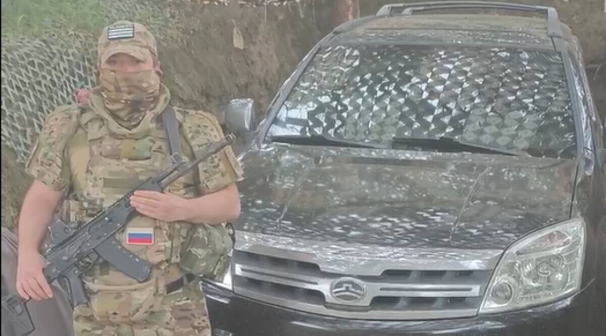 В Суземском районе волонтёры передали защитникам границы приобретённый автомобиль