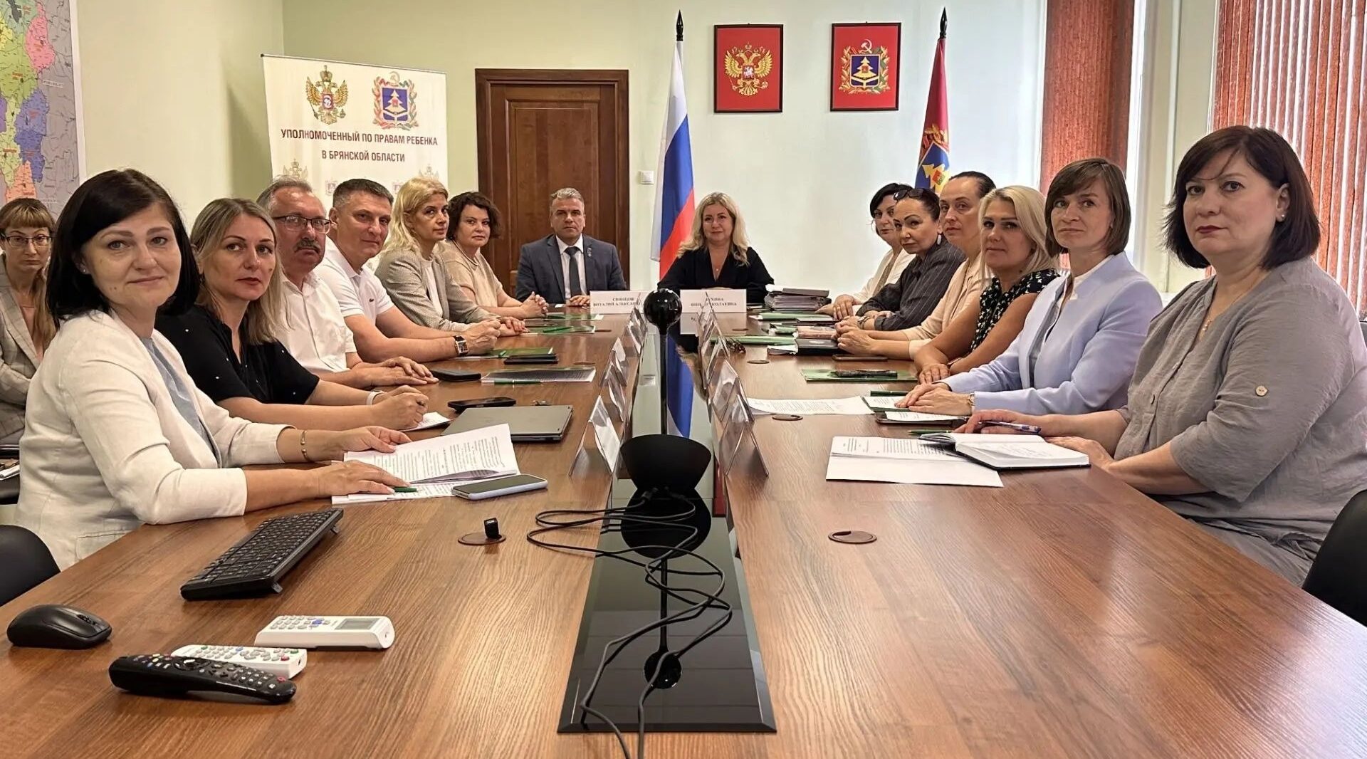 Первое заседание Фонда защиты детей прошло в Брянске