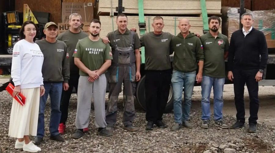 Брянщина отправила в ЛНР очередную партию гуманитарного груза