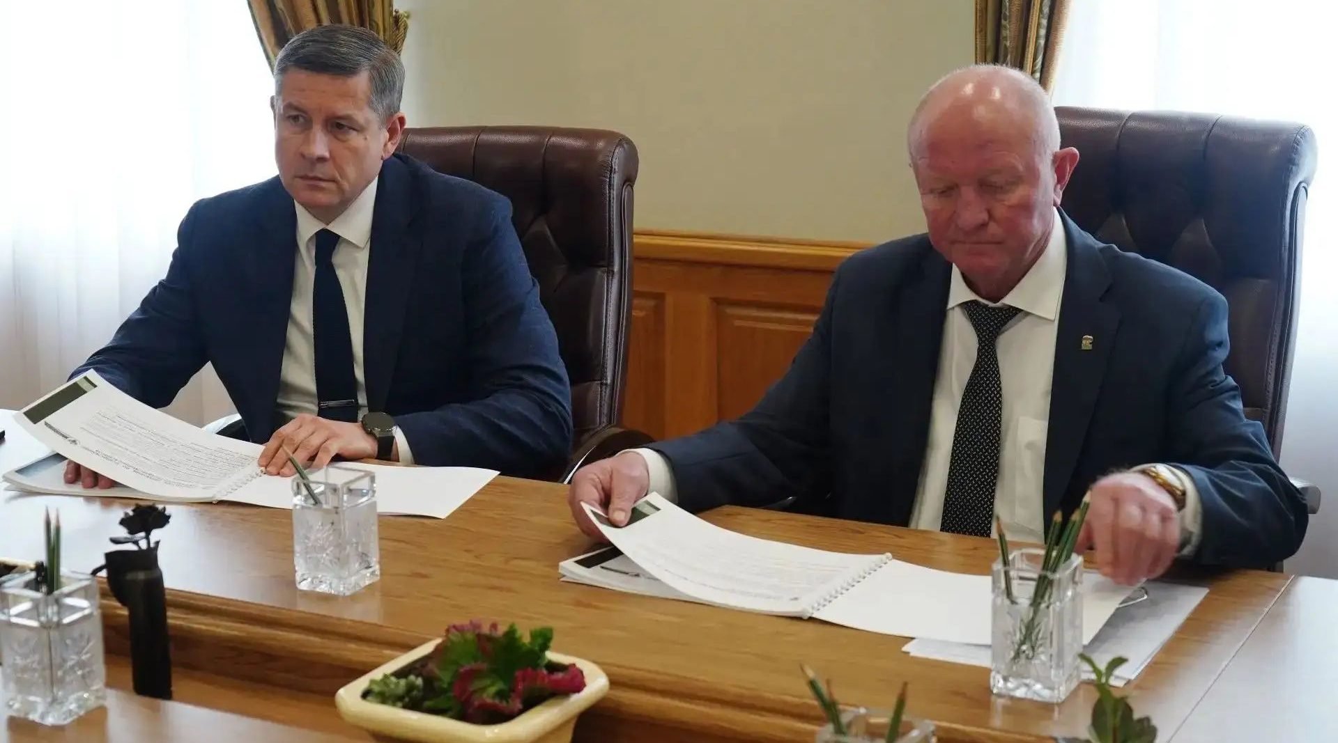 Глава Брянщины встретился с руководителем Управления Россельхознадзора Светланой Земченковой