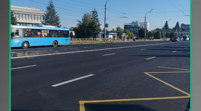 Капремонт улицы Калинина в Брянске выходит на финишную прямую