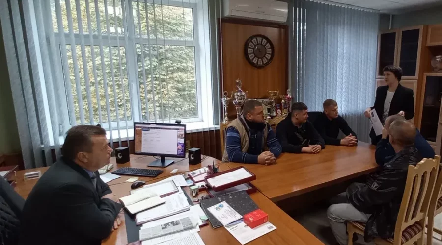 В Жуковском округе прошла встреча с брянскими ветеранами СВО