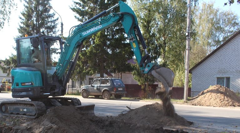 В брянской Клетне расширяется сеть водопроводов