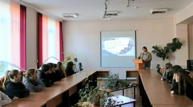 В Брянске прошло мероприятие ко Дню воссоединения ДНР, ЛНР, Запорожской и Херсонской областей с РФ