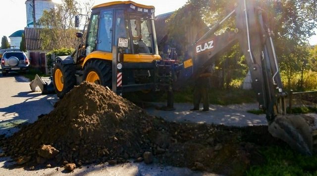 В брянском Погаре  капитально отремонтировали водопровод
