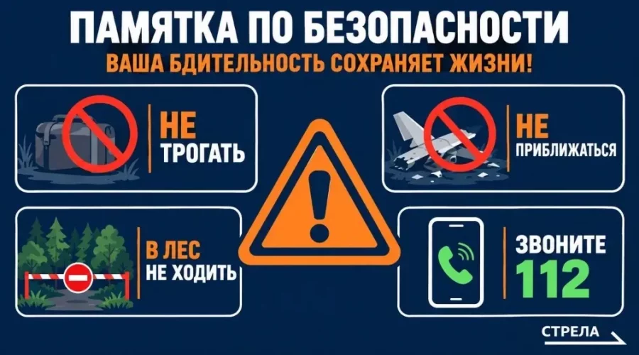 Как вести себя жителям Брянщины при обнаружении опасных предметов, БПЛА и в приграничных лесах